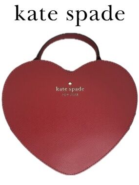 Kate Spade Candied Candy Red Love Shack Fancy Crossbody Bag